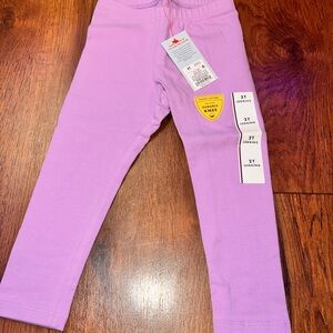 Cat & Jack Light Purple Kids Leggings 2t